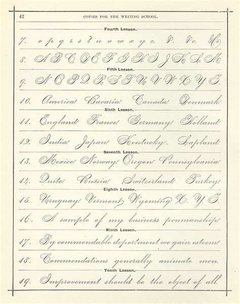 Cursive Penmanship Practice Sheets For Adults