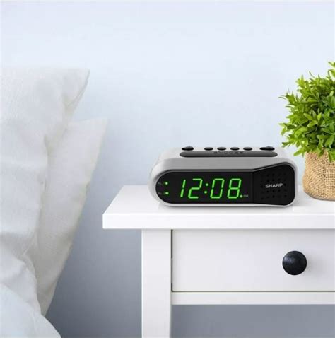 Battery Backup Led | Sharp Electric Digital Dual Alarm Clock