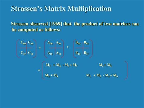 Strassen's Matrix Time Complexity 的图像结果
