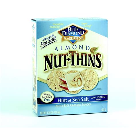 best gluten free crackers: blue diamond nut thin crackers review for ...