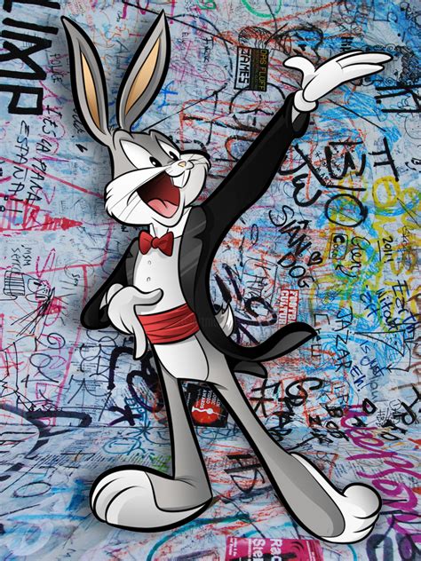 Gangster Bugs Bunny Wallpaper