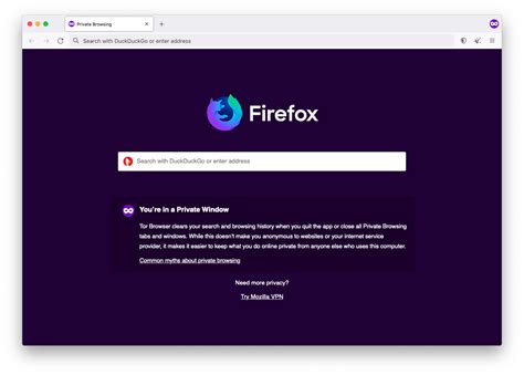 Private window shows Firefox logo and text - Tor Browser Feedback - Tor ...
