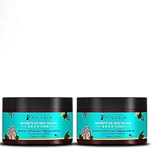 PILGRIM Korean Pack of 2 Face Cream For Skin Brightening and Lightening ...