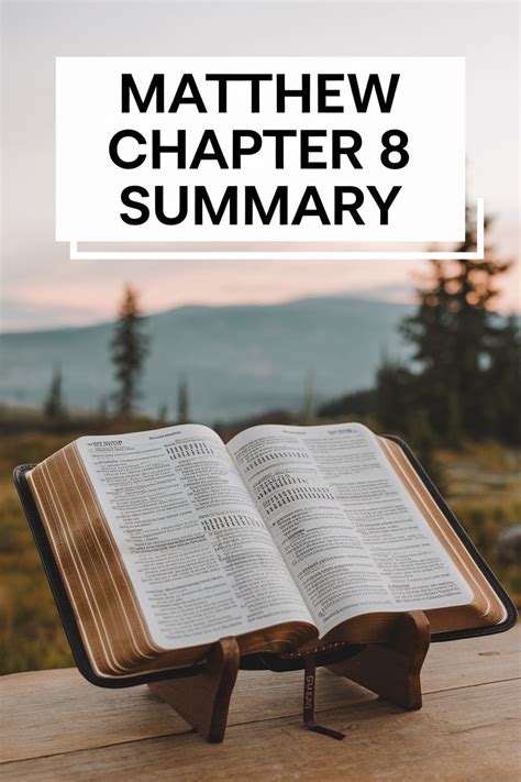 Image result for Scriptures Matthew 8