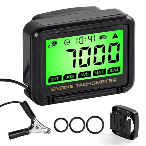 Small Engine Tachometer, Tachometer for Small Engines,Digital Tachometer, Motorcycle, Chainsaw ...