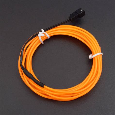 ORANGE Color 3m Flexible EL Wire Tube Rope Neon Light – REES52