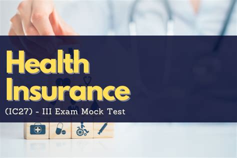 Health Insurance Mock Test Online Mock Test IC27