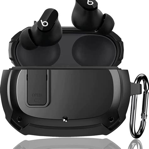 Amazon | YAODLE 対応 Beats Studio Buds + 用 ケース クリア ケース 装着充電可能 耐衝撃 防水 防塵 ...