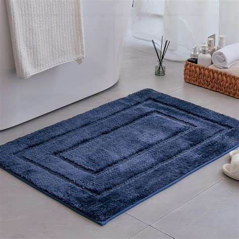 Amazon.com: GRANNY SAYS Deep Blue Bath Rug Set of Bath Mat 16 x 24 ...