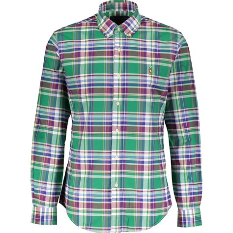 "Ralph Lauren" Multicoloured Slim Fit Checked Shirt - TK Maxx | Check shirt, Slim fit, Women's ...