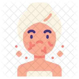 Dry Skin Icon - Download in Flat Style