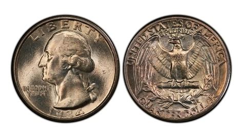 1934 Washington Quarter Value: Silver Content, Double Die Errors, and ...