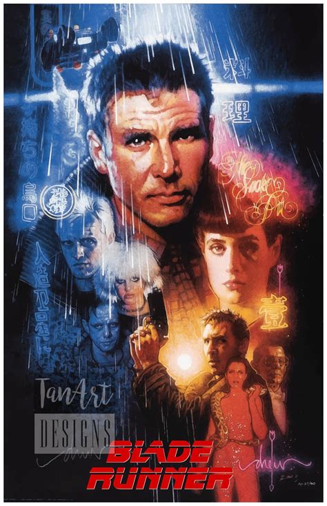 Blade Runner Poster Blade Runner Movie Poster Blade Runner Print ...