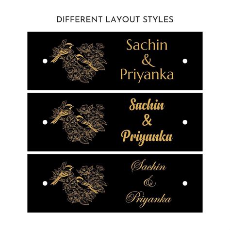 Teak Float Name Plate - Branch of Love – Housenama