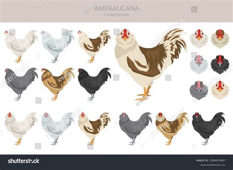 Ameraucana Chicken Colors