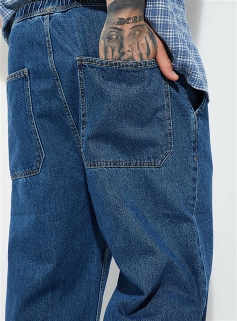 Buy URB_N Men Washed Loose Fit Jeans Online at just Rs. 1299.0 ...