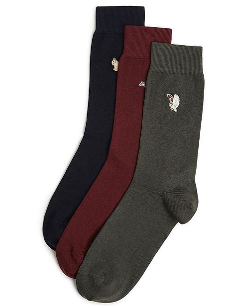 Buy 3pk Plain Ankle Length Socks at Marks & Spencer