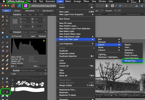 Affinity Publisher picture frame perspective transformation - Desktop ...