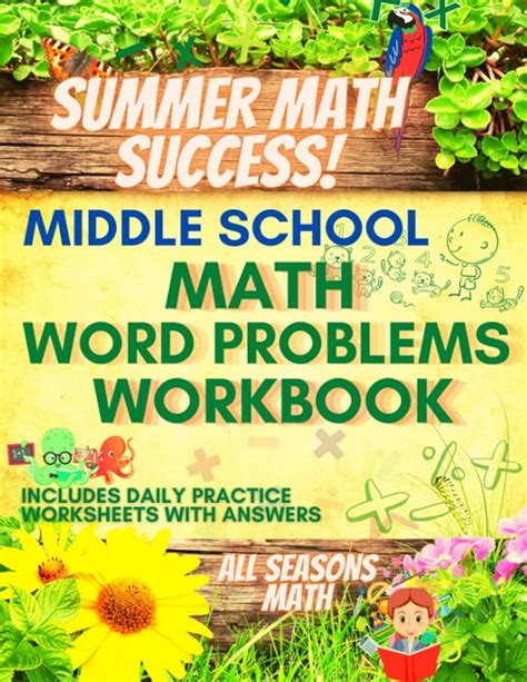 Image result for Summer Middle School Math Worksheet