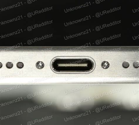 iPhone 15 Pro's USB-C Port Shown Off in Leaked Image - MacRumors