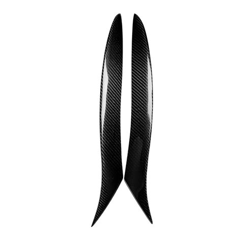 Hualian Car Decal Carbon Fiber Headlight Eyelids Headlamp Eyebrows ...