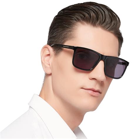 Buy MARE AZZURO Oversized Square Readers Sunglasses +1.25 Men Outdoor ...