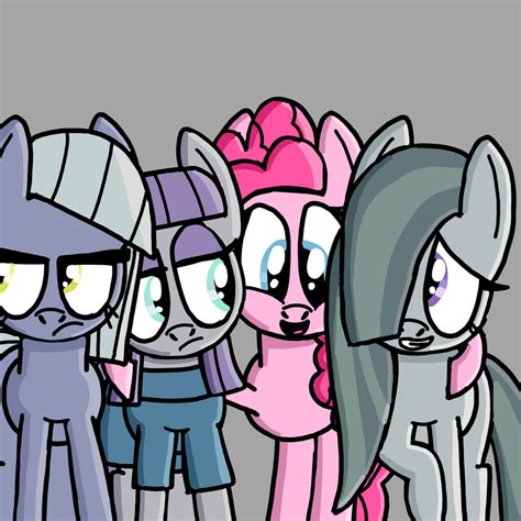 #3494604 - safe, artist:artsylam, limestone pie, marble pie, maud pie ...