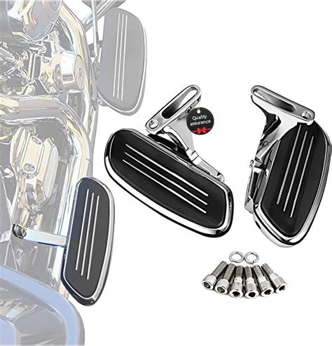 Amazon.com: ISSYAUTO Motorcycle Floorboards Passenger Floorboards, Foot ...