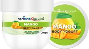 GEMBLUE BIOCARE Mango Body Yogurt, 200ml, PACK OF 1 - Price in India ...