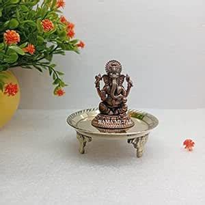 Buy RAMA METAL Copper Ganesh Idol | Ganesha VINAYAGA Copper Idol Online ...
