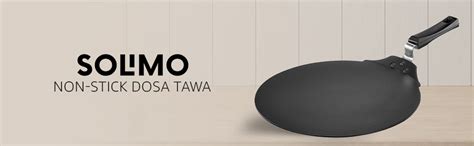 Buy Amazon Brand - Solimo Dosa Tawa, Non-Stick, Dishwasher-Safe ...
