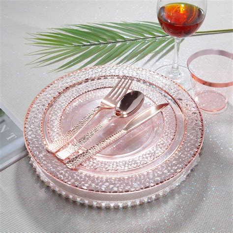 Elegant Plastic Plates And Silverware at Cory Tack blog