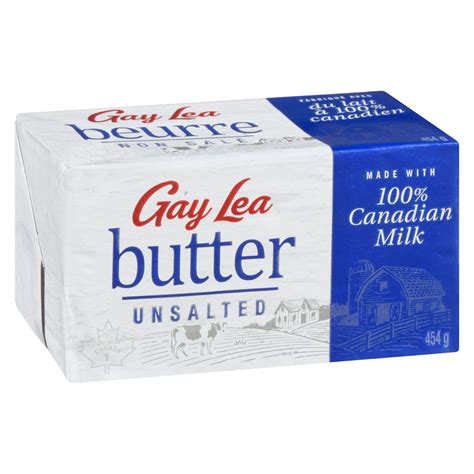 Buy Gay Lea Butter Unsalted 454 g | Sobeys Inc.