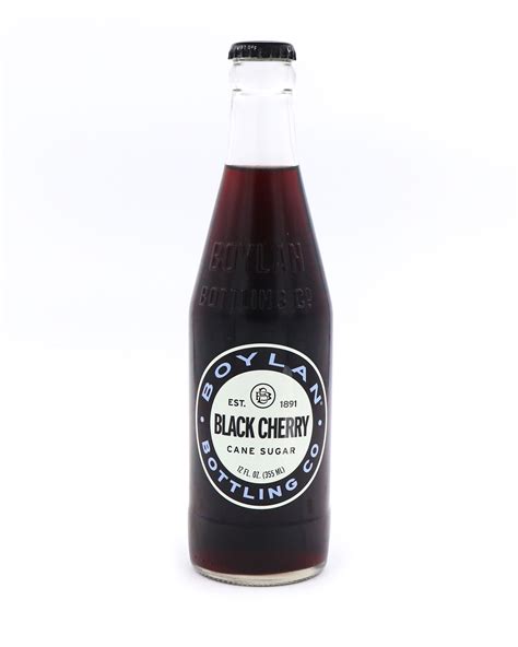 Boylan Black Cherry, 12 Fl oz Glass Bottle Soda - 1 Bottle - Grandpa ...