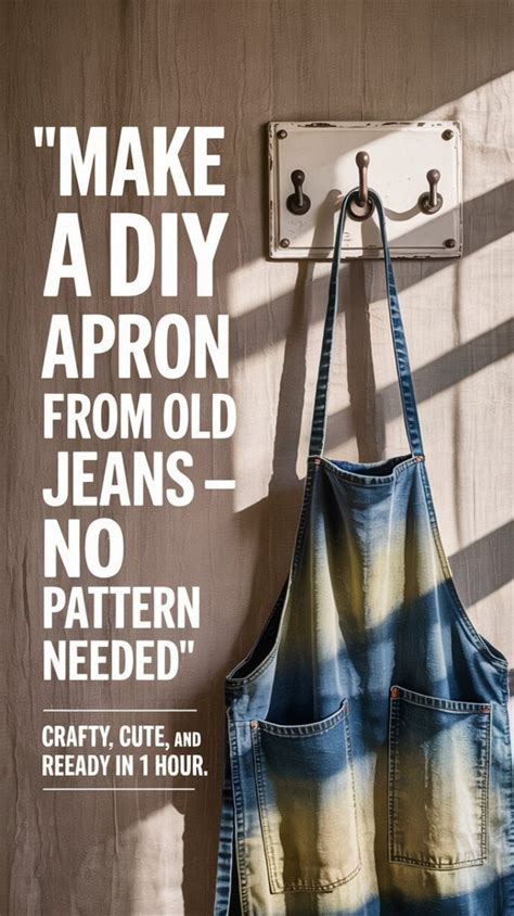 Image result for Jean Apron Tutorial