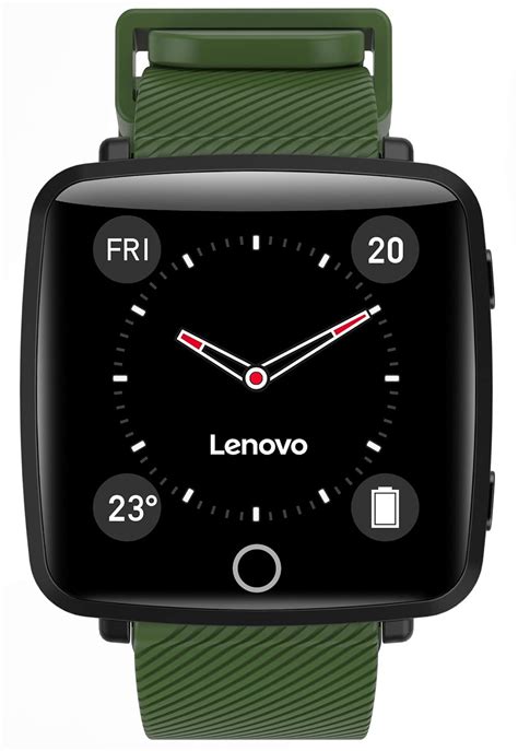 Amazon.in: Buy Lenovo Carme HW25P Smartwatch Green Online at Low Prices ...