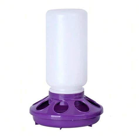 1 Liter Chicken Feeder Bucket Water Fountain Automatic Chick Drinker ...