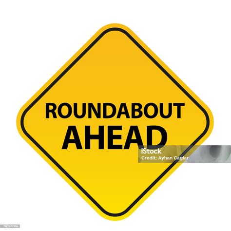 Image result for Box Roundabout Sign