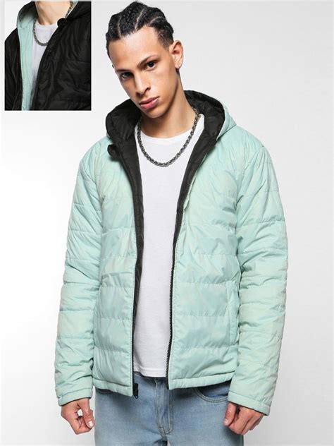 Bewakoof Plus Men Reversible Oversized Puffer Jacket - Price History