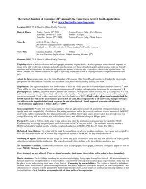 Fillable Online boothapplicationagreement2 Connectors - wo comments Fax ...