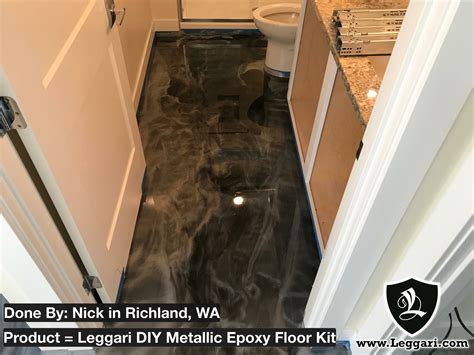 Transform Your Floors with our Metallic Epoxy Floor Kits