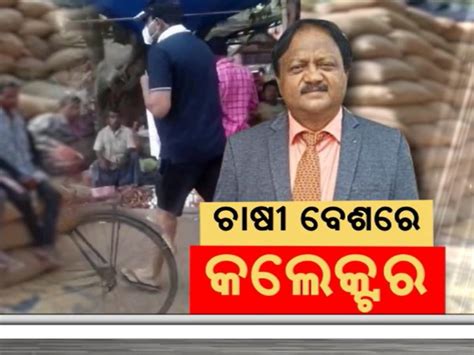 ଚାଷୀ ବେଶରେ ମଣ୍ଡି ତନଖି କଲେ ଜିଲ୍ଲାପାଳ, କଟନୀ-ଛଟନୀକୁ ନେଇ ଅଭିଯୋଗ ପରେ ଆକ୍ସନ ...