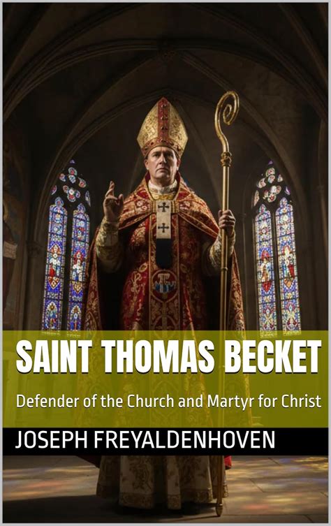 Saint Thomas Becket : Defender of the Church and Martyr for Christ ...