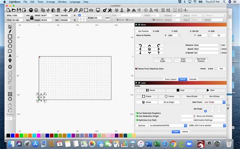 Lightburn Software Set Up 的图像结果