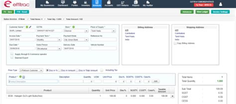 Create Sales Invoice Price List in Sales management software