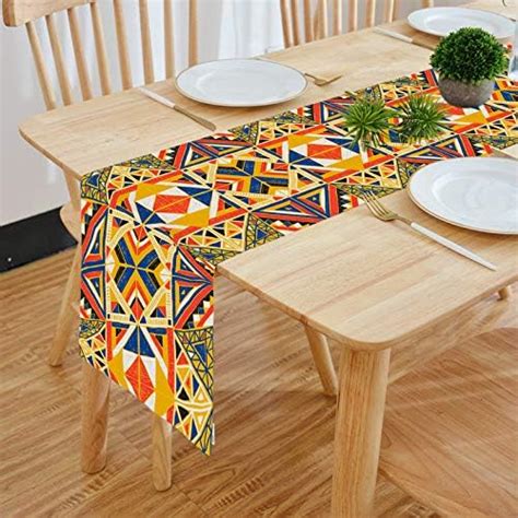 Buy Alina Decor Polyester Canvas Digital Printed Table Runner for ...