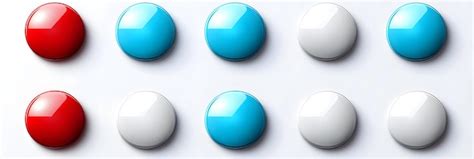 Web buttons featuring realistic threedimensional effects | Premium AI ...