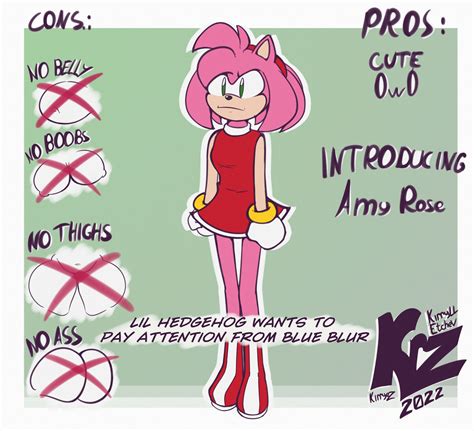 Amy Rose becomes CENSORED 1/8 |COM| by Kirryez on DeviantArt