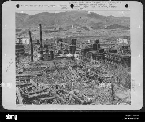Panorama Of The Nagasaki Medical College Grounds After Atomic Bomb ...