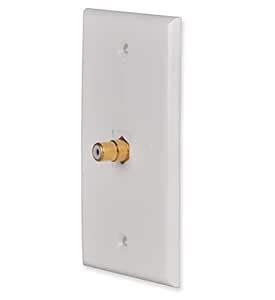 Buy DCFun RCA Wall Plate, Composite RCA Wallplates with Female to ...